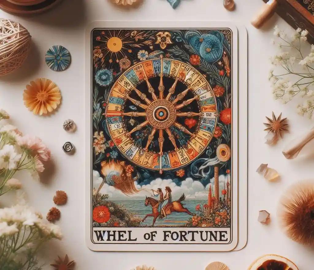 Wheel Of Fortune Tarot Card Meanings Wheel Of Fortune Tarot Card Meanings